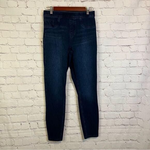 Spanx Jean-ish Ankle Leggings Twilight Leggings size Medium - Picture 1 of 12
